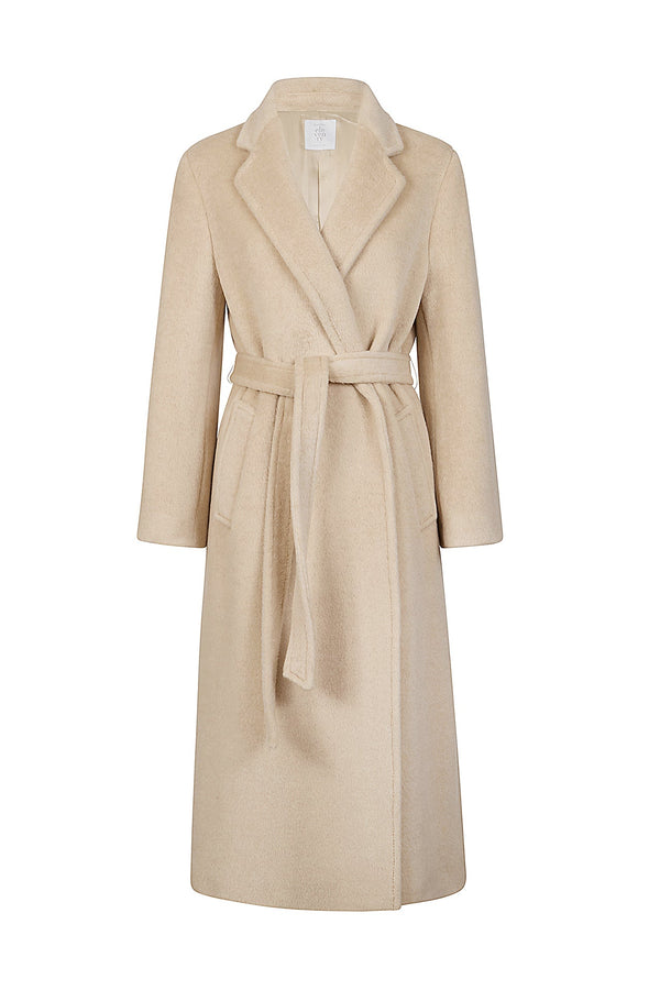 LONG COAT WITH BELT