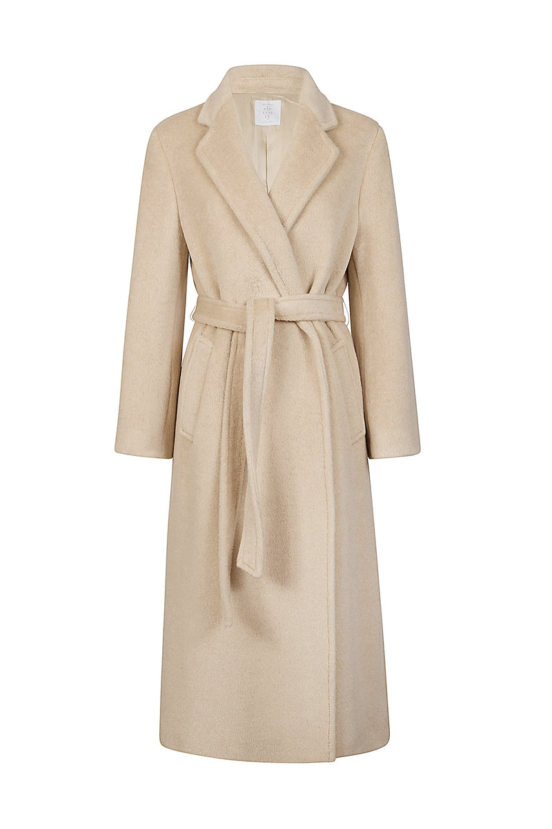 LONG COAT WITH BELT