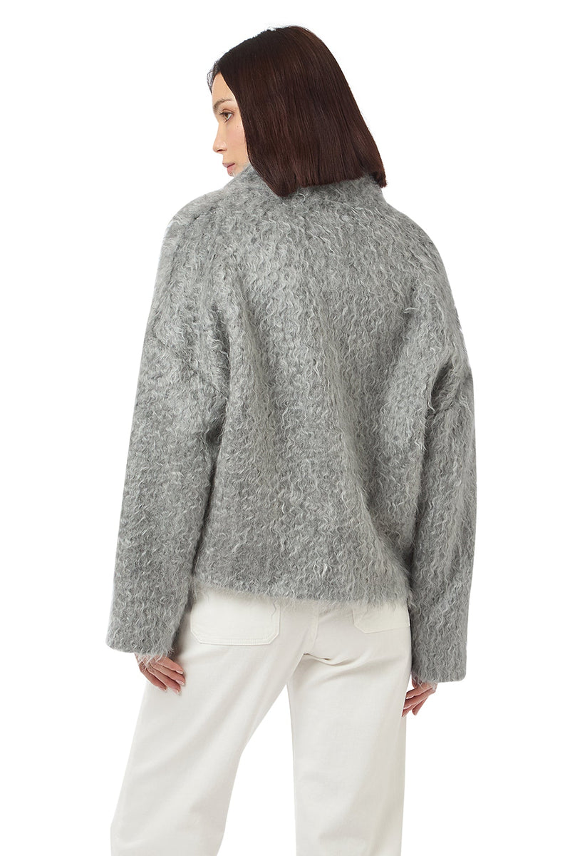 SHORT DOUBLE-BREASTED COAT