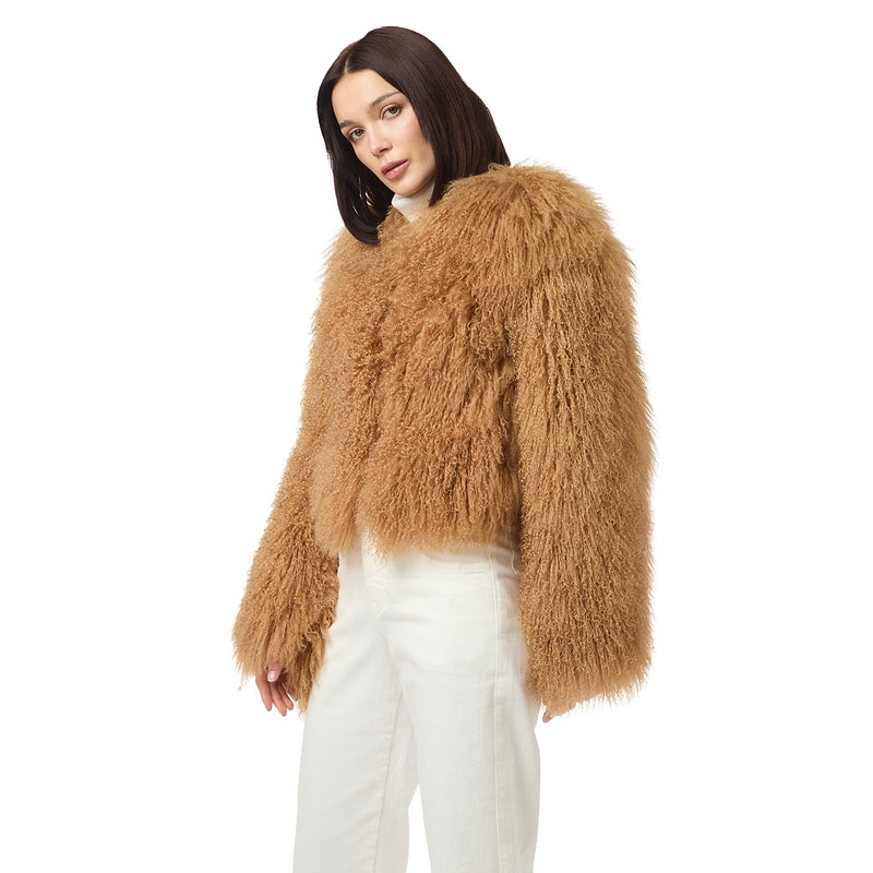 MONGOLIAN FUR JACKET