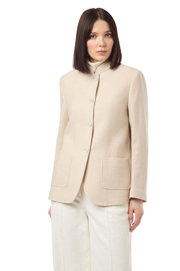 STANDING COLLAR JACKET