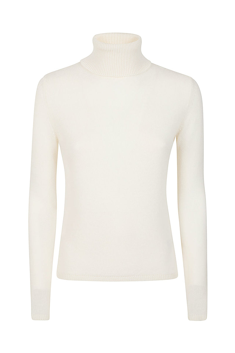 GAUZE TURTLENECK SWEATER