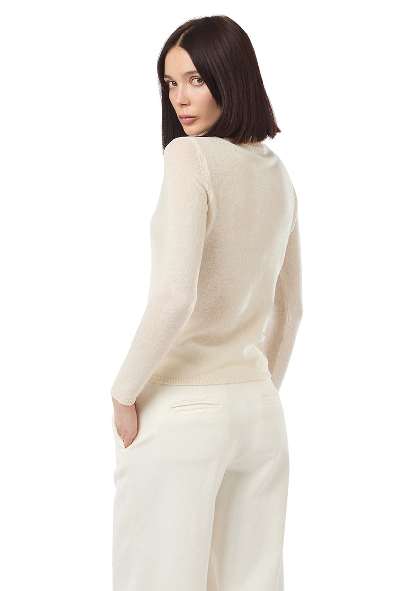 GAUZE TURTLENECK SWEATER