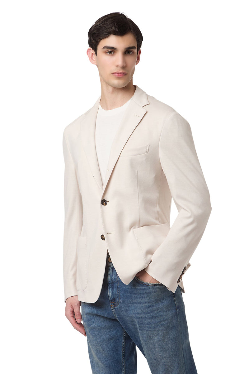SOFT JACKET WITH PATCH POCKET