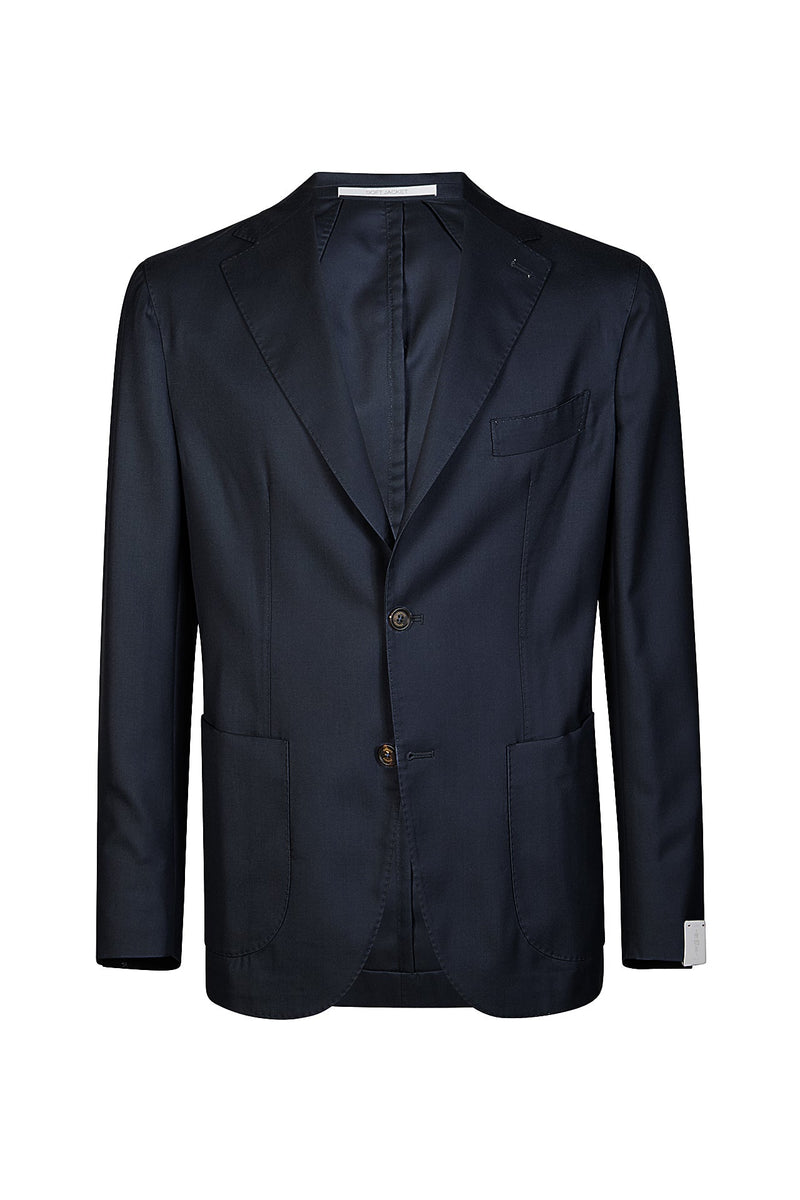 SOFT JACKET WITH PATCH POCKET