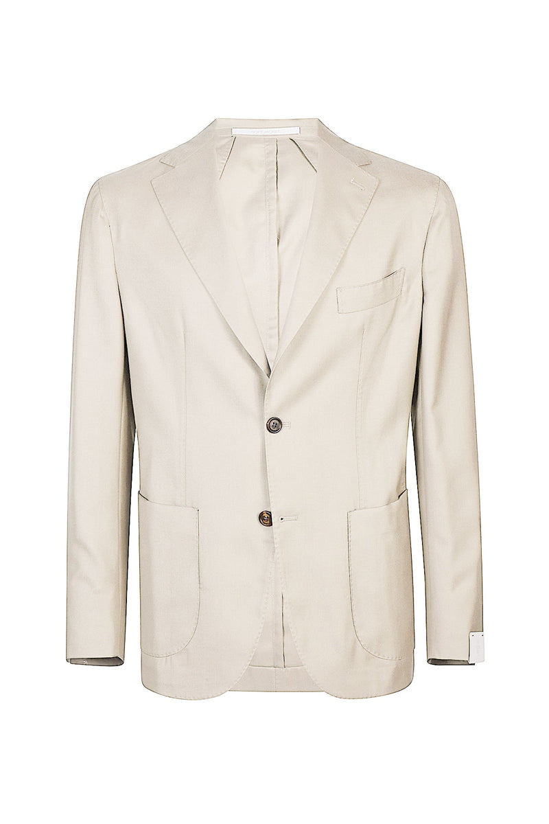 SOFT JACKET WITH PATCH POCKET